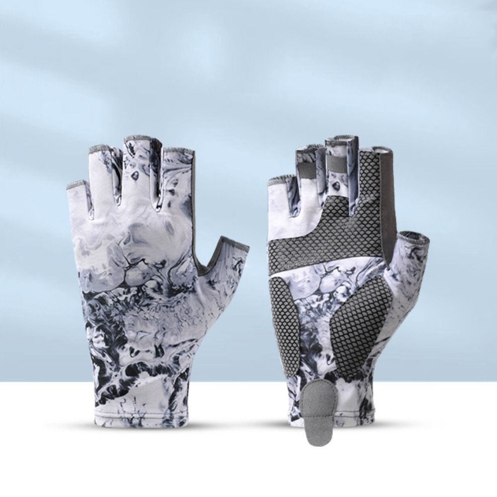 Fishing Gloves - Sarung Tangan Memancing Elastis Profesional Sarung