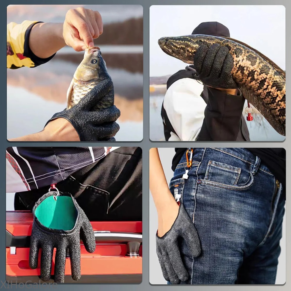 Sarung Tangan Memancing Anti S - Fishing Gloves ulasan dan harga